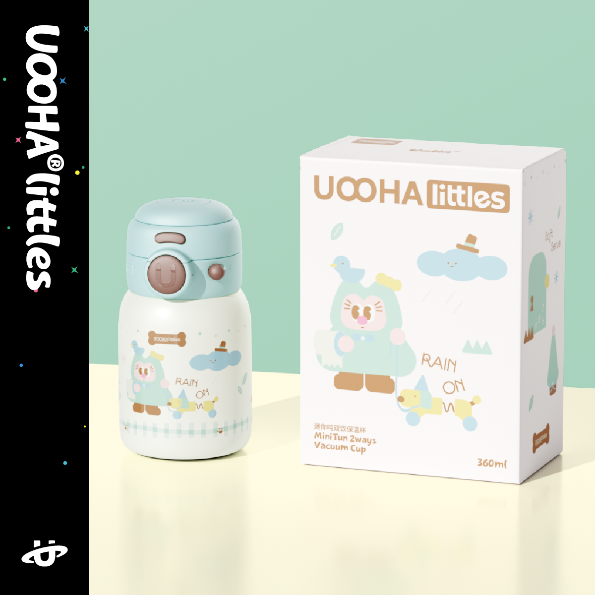 UOOHA迷你吨双饮便携保温杯316L不锈钢水杯水壶,餐饮具,保冷/保温杯,淘宝优惠券,粉丝福利购,淘宝优惠卷