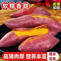 糖尿人零食沙地红蜜薯板栗红薯农家自种番薯老人孕妇无蔗糖糖友