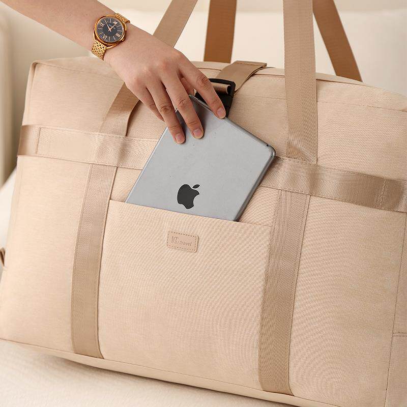 出旅游套拉杆大容量折叠旅行包小布点女短途手提运行动李差包搬家