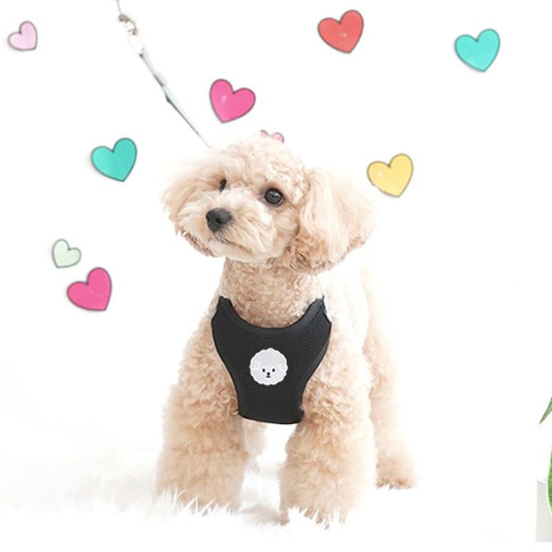 宠泰物用品狗狗牵引绳型犬背心式胸家用背牵小引绳比熊迪柯EEU基 - 实物图