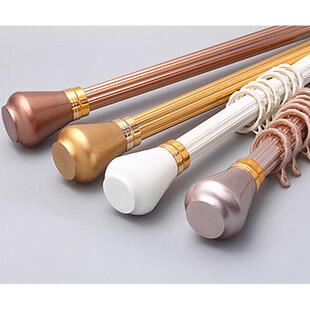 9ZT阳台可弯曲窗帘90度直L型U型可折杆弯转角角R飘F75H6SJ5窗罗马