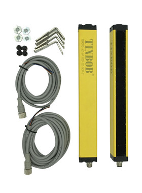 定制光电TBN200-S2-20安全光幕20mm光轴间距安全光栅TBN200标配线