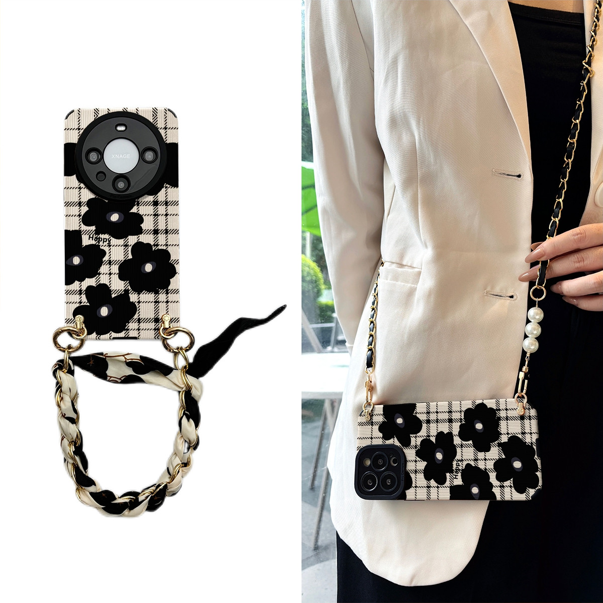 新款斜挎时尚全包防摔手机壳