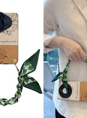 oppo斜挎reno12pro手机壳+野玫瑰f丝巾find适r用k硅x胶11软0壳9全8包7防6摔5标4准3梦2境1女g/plus/s新e款z