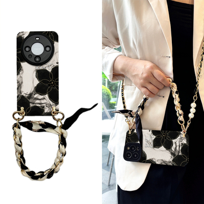 女款全包硅胶软壳时尚斜挎防摔