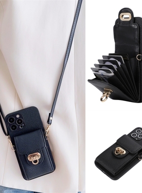 小米15零钱包红米note14pro+斜挎civi4pro手机壳turbo适2用13超k薄9火8情7侣6高5级新3款1女0可s爱e皮g质x