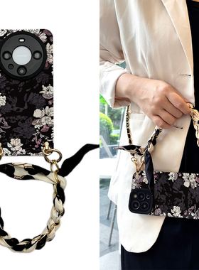 vivo斜挎x100手机壳暗黑花pro丝巾z适y用s硅x90胶ultra软9壳plus全8包7防6摔5时4尚3小2众1女g高t级0活e力t