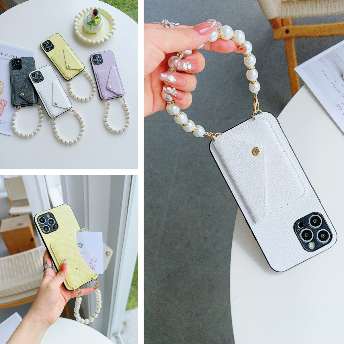 女款全包硅胶软壳时尚斜挎防摔