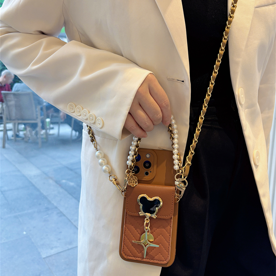 女款全包硅胶软壳时尚斜挎防摔