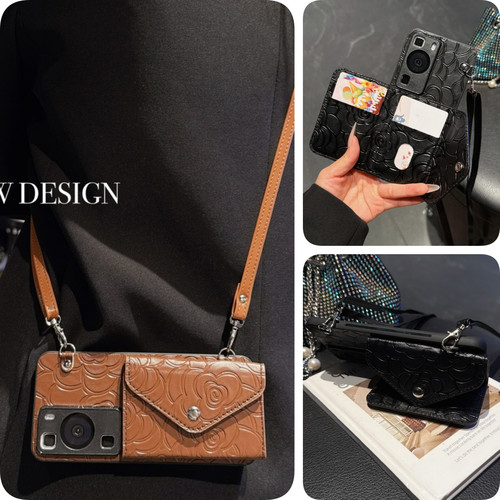 女款全包硅胶软壳时尚斜挎防摔