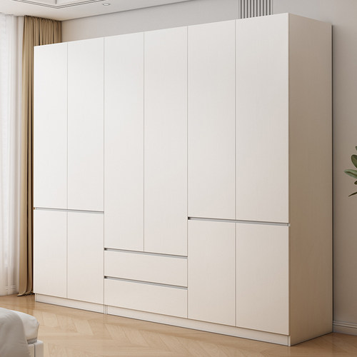 无甲醛实木衣柜加宽柜深60cm储物