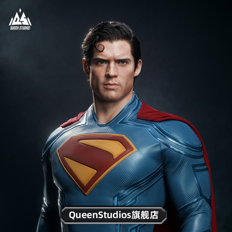 【预付款】QueenStudios官方DC正版授权2025超人1/1全身像雕像