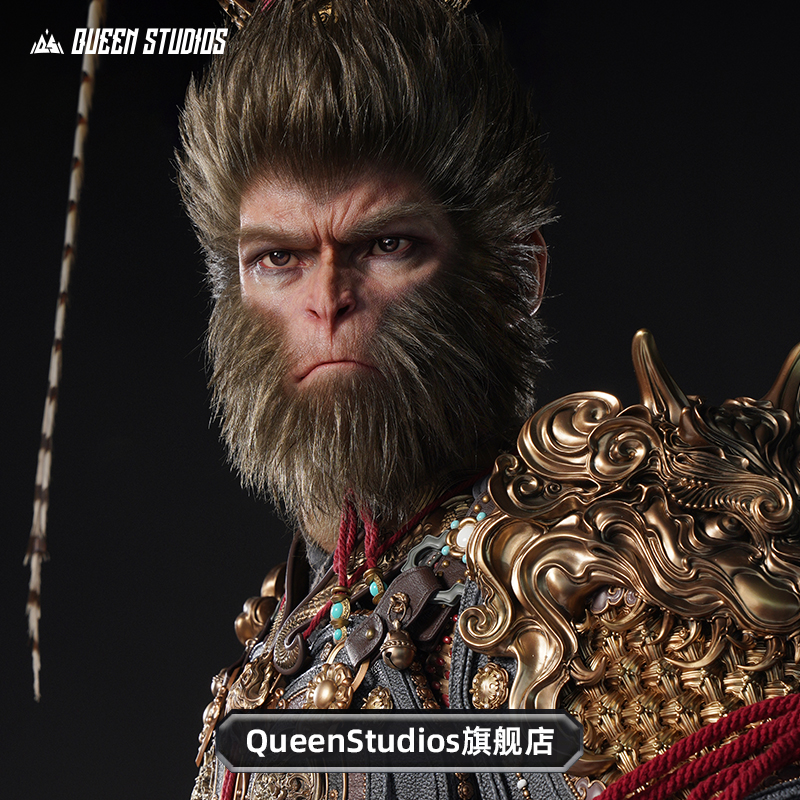 【预付款】QueenStudios黑神话：悟空天命人·大圣金甲1/1全身像