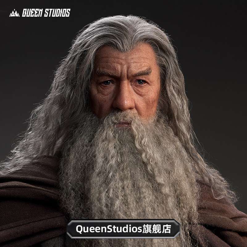 【品牌展示】Queen Studios -指环王：护戒使者甘道夫1/3全身像