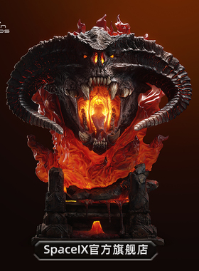 【品牌展示】Space IX & QueenStudios官方正品炎魔雕塑摆件