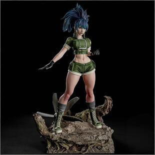 拳皇八神庵草稚京手办模型动漫游戏周边20个STL文件3D打印模型