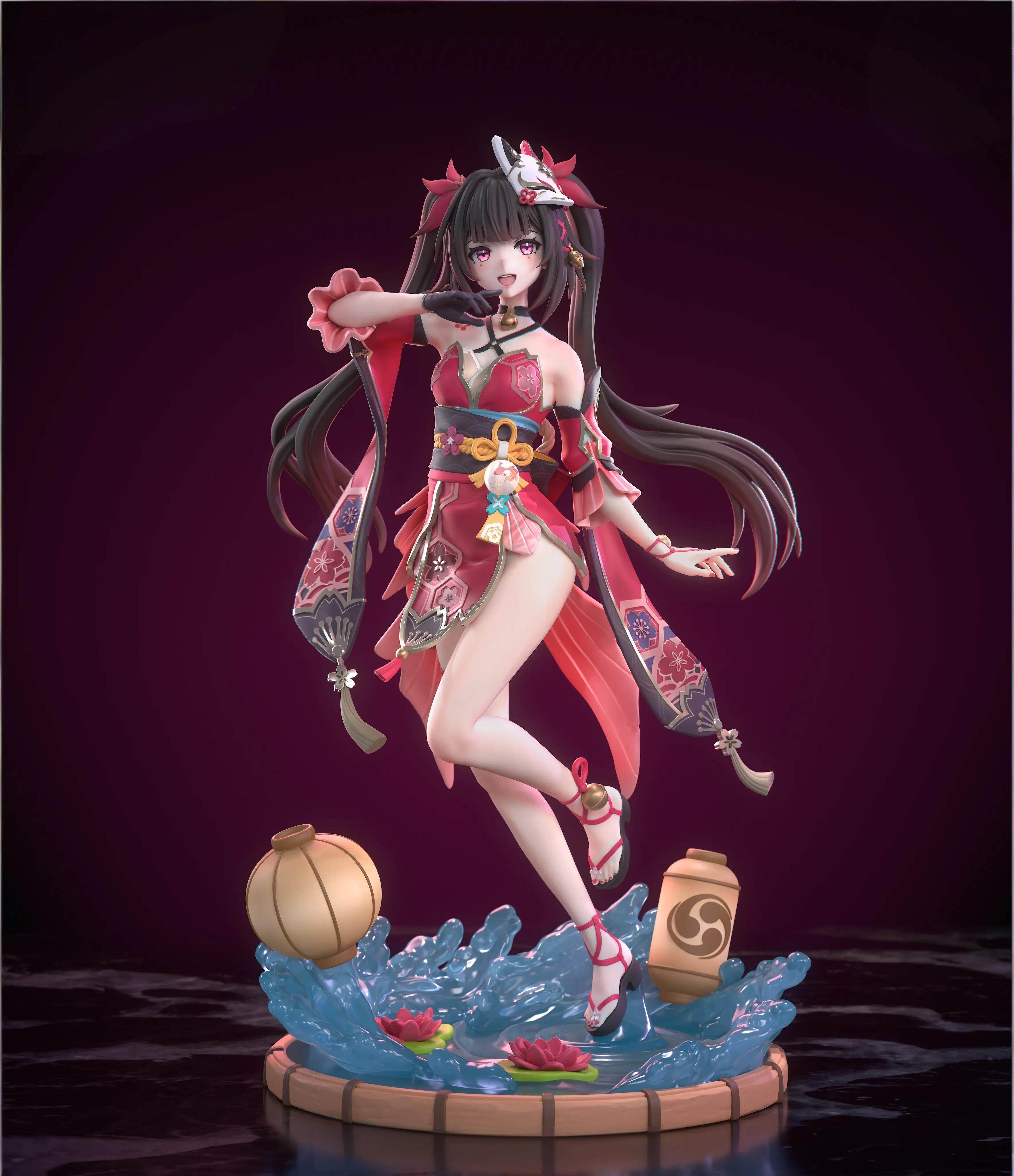 崩坏星穹铁道花火手办20个以上二次游戏周边摆件模型礼物STL文件图片