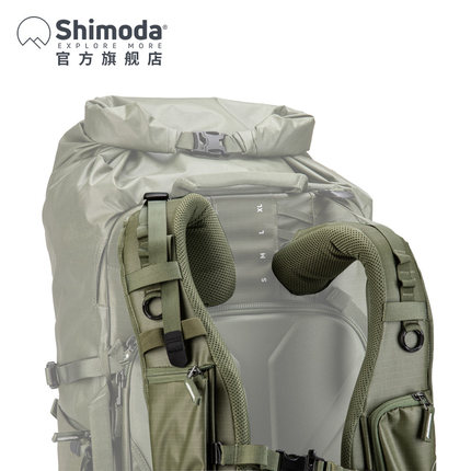 Shimoda摄影包加厚背带替换肩带多功能女士双胸带适配翼铂explore翼动actionx40/50黑色军绿明黄色