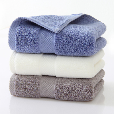 Soft Towels Family Hand Face Cotton 纯棉毛巾洗脸面巾灰色吸水