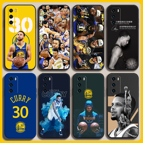 NBA库里适用华为mate30/40pro勇士nova10/9/8全包P50硅胶手机壳20