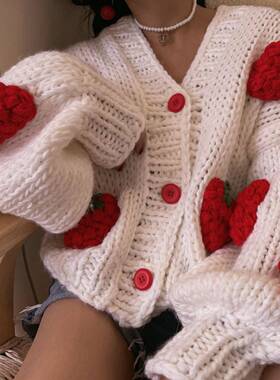 winter women sweater loose coat Ladies long sleeved blouse女