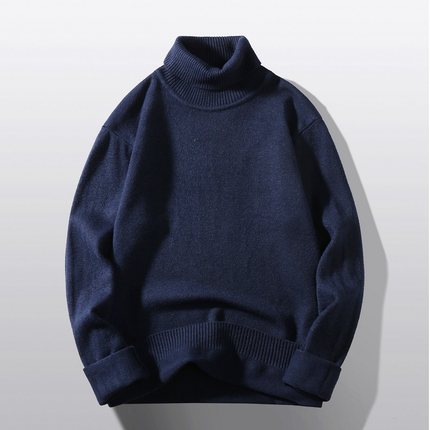 Men winter warmth turtleneck sweater pullover knitwear 毛衣