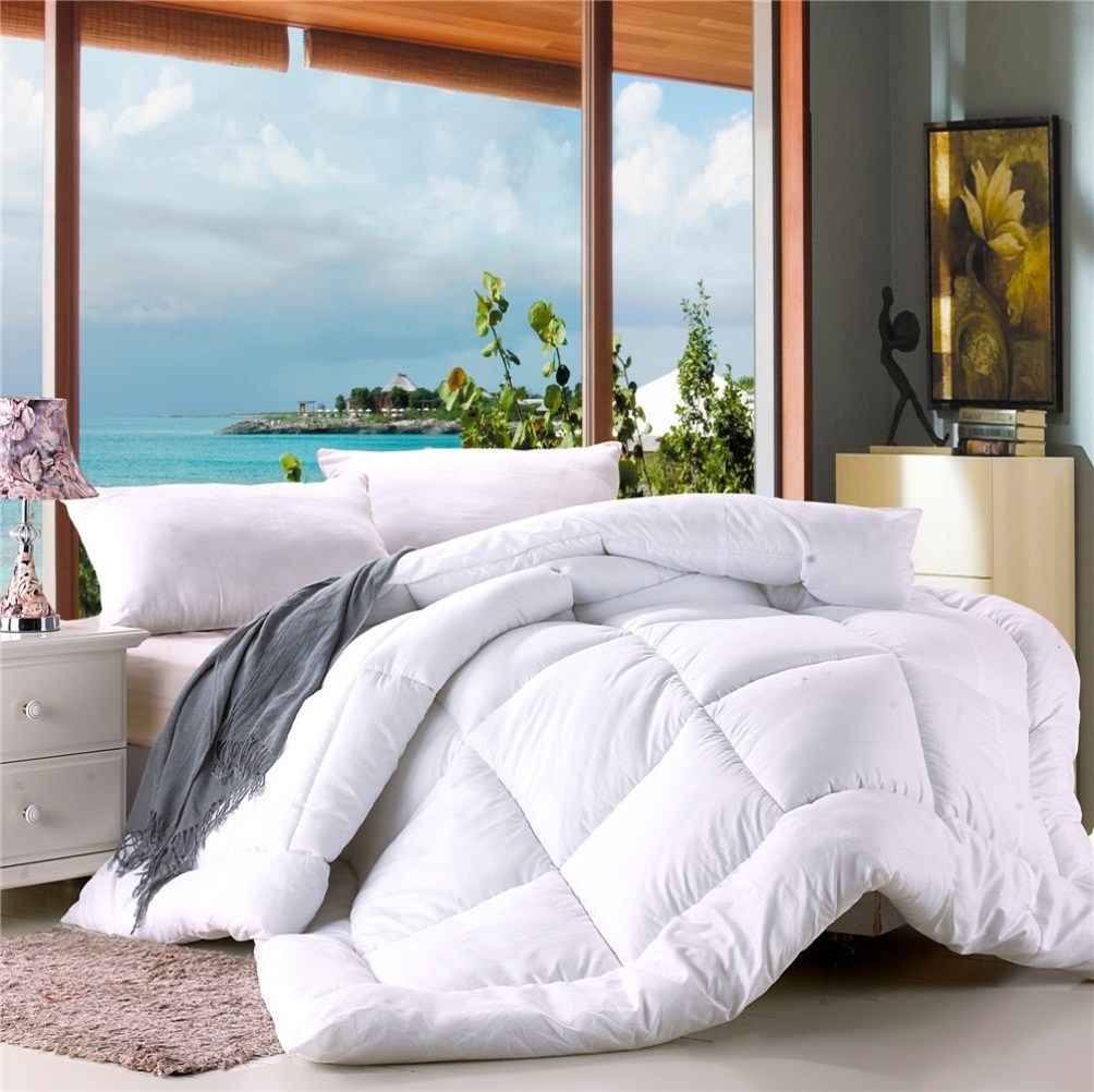 棉被冬化纤冬被 warm quilt winter bed comforter duvet blanket