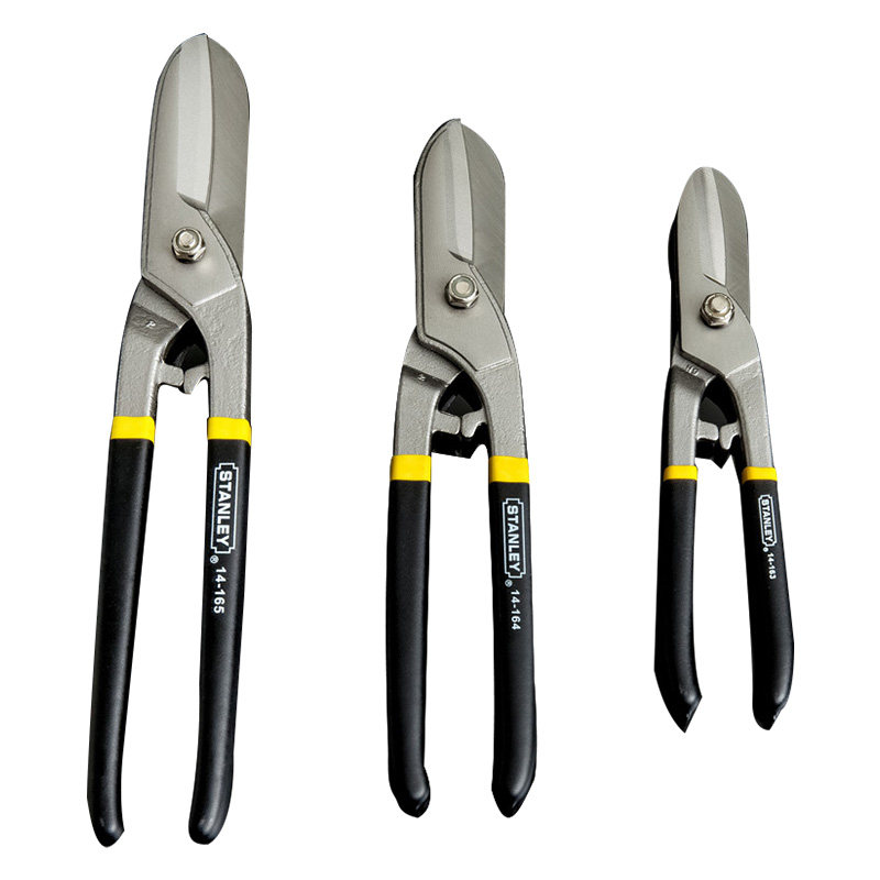 史丹利英式铁皮剪刀铁丝不锈钢板剪子8寸/10/12/14寸14-163/64/66