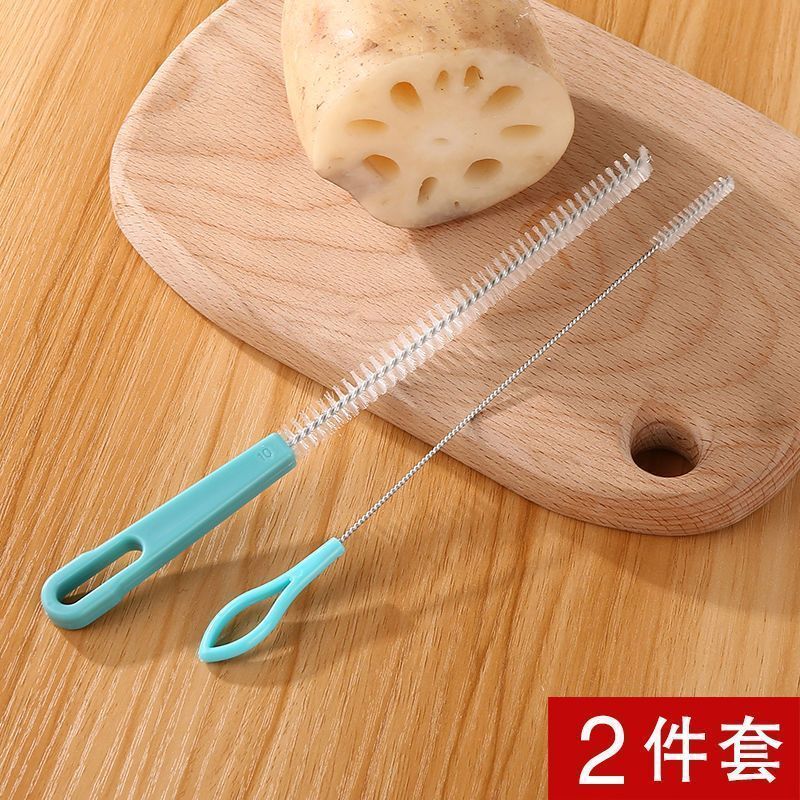 家用多功能细毛刷奶瓶吸管莲藕孔洞裱花嘴缝隙污渍专用清理毛刷