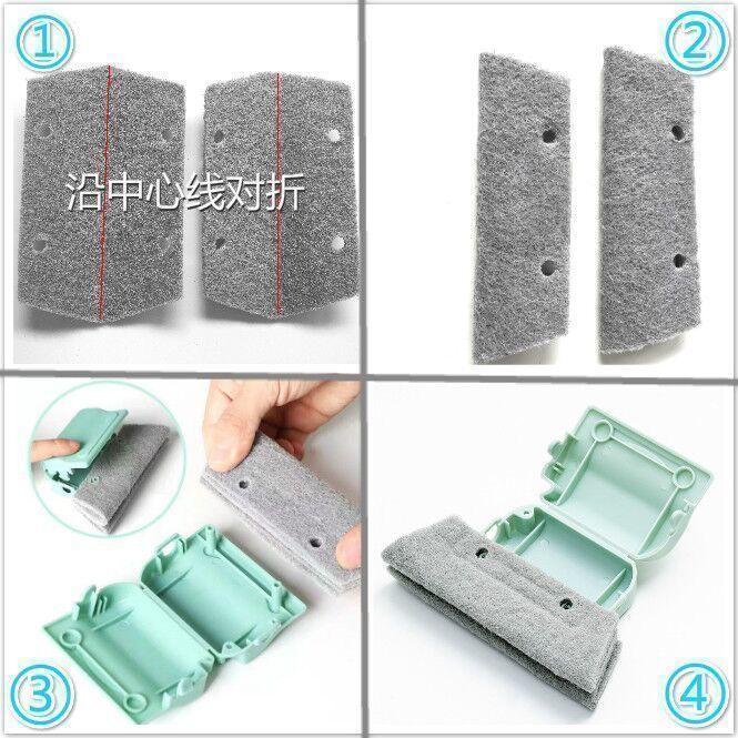 凹槽刷门窗缝隙沟槽凹槽清洁刷高楼外窗擦拭窗户专用清洁神器