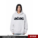 套头外套 acac系列潮牌简约贴布刺绣连帽卫衣美式 Achock官方店