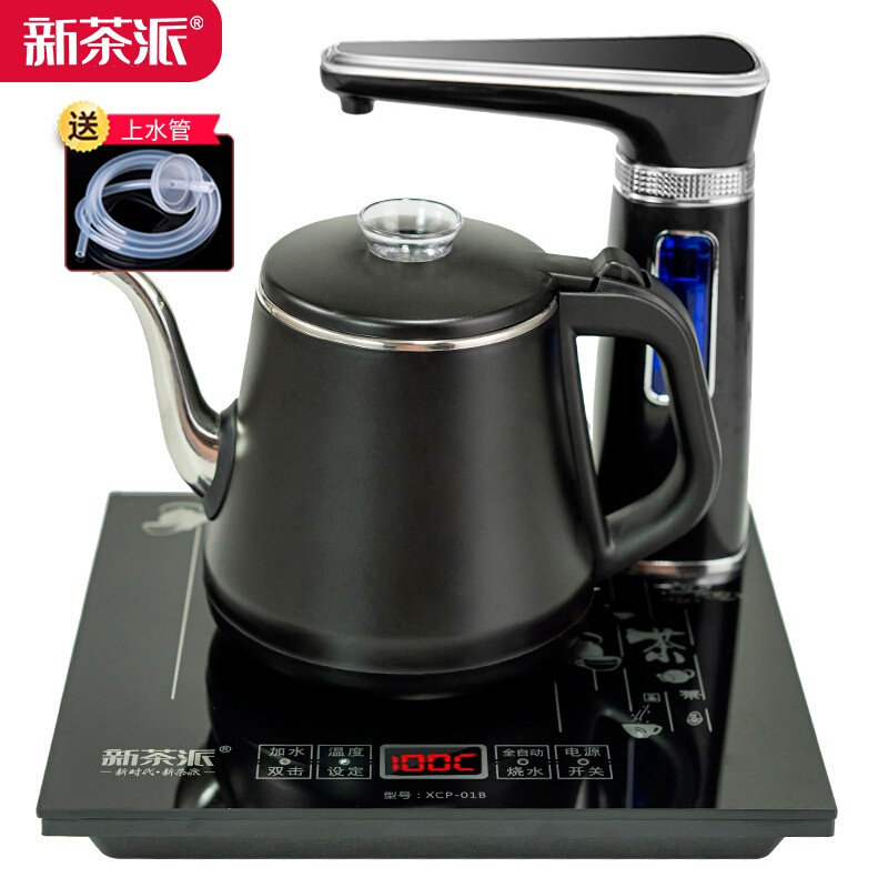 现货速发新厂促全自动加水抽水壶茶台家用壶S茶具一体电热泡茶烧