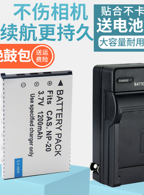 适用BenQ明基相机电池充电器 DC T850 T700 T800 X725 X835 X800 X720 X735照相机NP-20 CAS NP20 CNP20套装