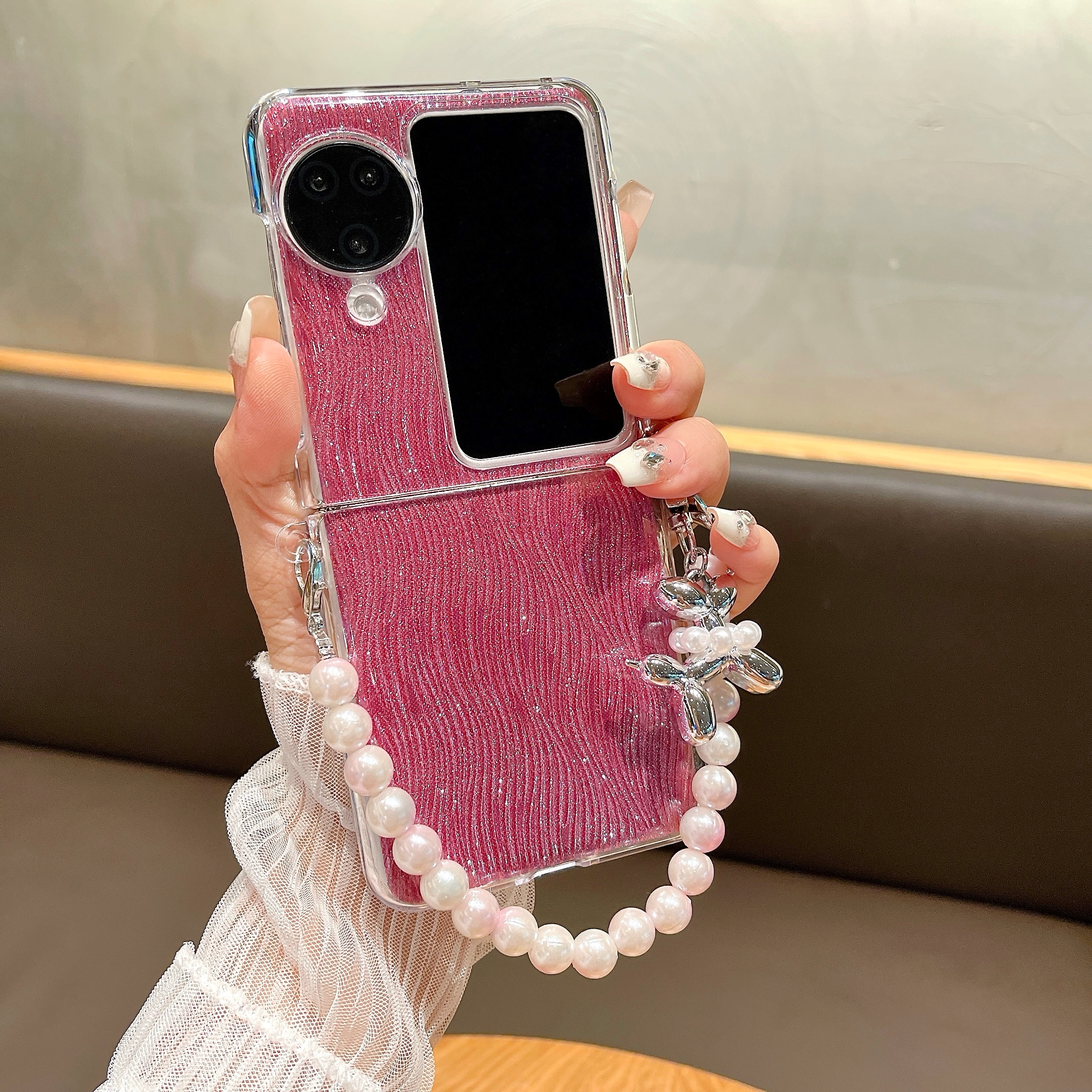 适用外壳时尚高级感手提OPPO闪