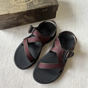 Chaco Z1新款查科休闲户外溯溪沙滩鞋软底舒适防滑耐磨运动凉鞋男