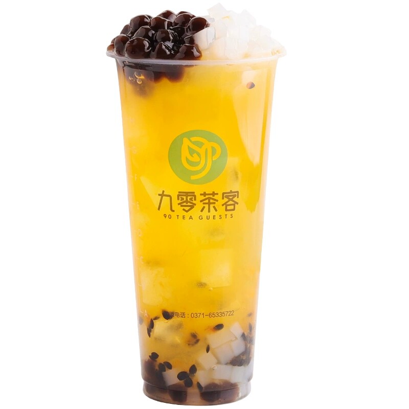 百香果双响炮都可coco满杯百香果雪百香果酱饮料浓浆王氏冰城蜜店