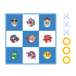 急速三子棋极速五子棋接力趣味运动会器材户外公司团建玩游戏道具