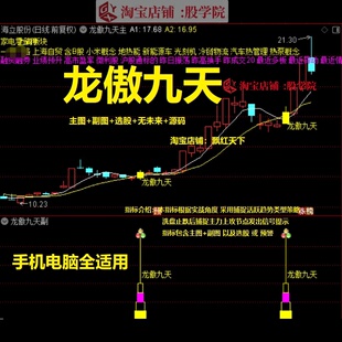 龙傲九天精华实战版洗盘止跌捕捉主力上攻节点无未来函数手机电脑