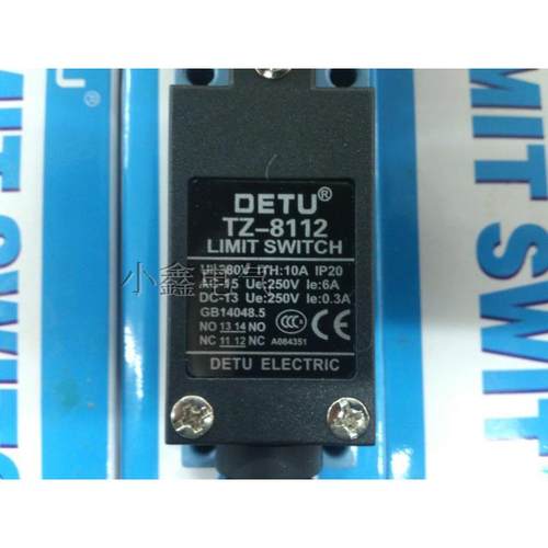 德图DETU 行程开关 TZ-8112 立柱滚轮型 10A 380VAC