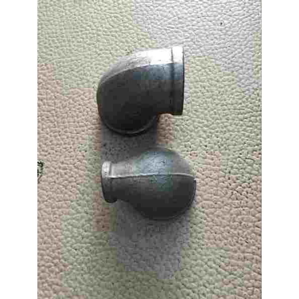 镀锌管件拐弯大小异径弯头90度 变径丝扣螺纹镀锌弯头 接头