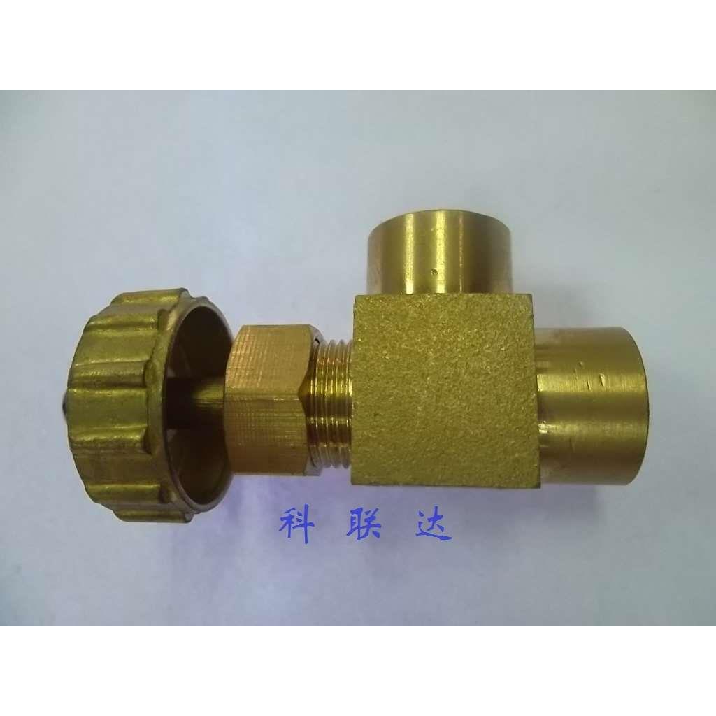 铜针型阀  铜接头  铜节流阀  铜内丝针型阀G1/4 铜阀门