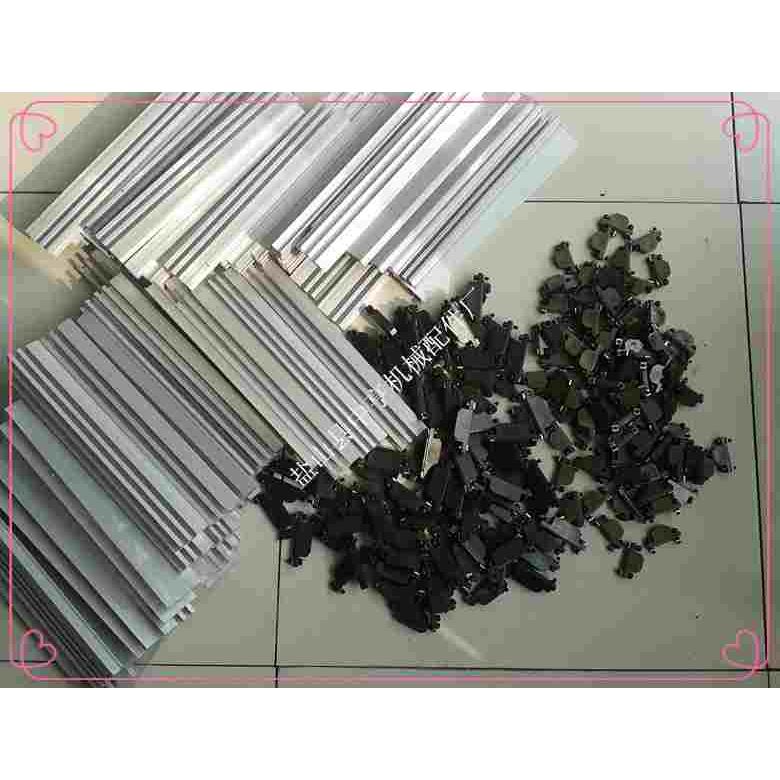 中亨机床附件现货供应t型铝合金槽板撞块机床导轨行程槽块挡块