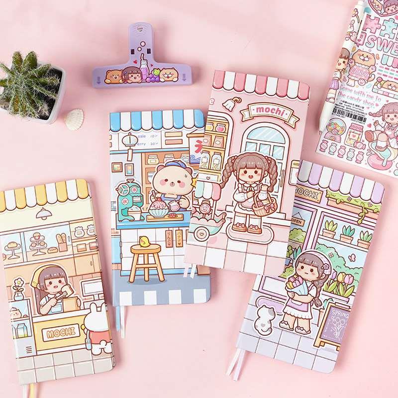 多加weeks手帐本 小麻薯系列 方格内页周计划本网格新款可爱笔记