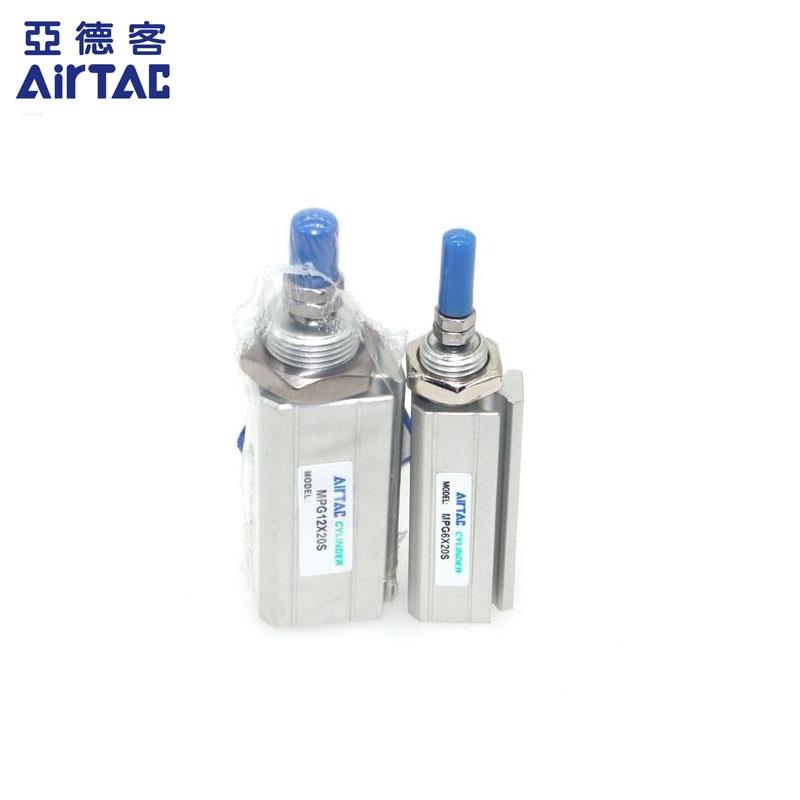 亚德客面板型气缸针型气缸MPG6X5/6X10/6X15/6X20/6X25-S带磁环