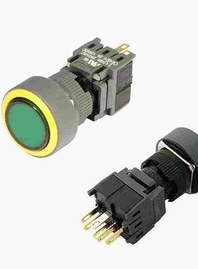 方形自复自锁带灯按钮 WZJH M16-221 222 281 282 321322 381 382