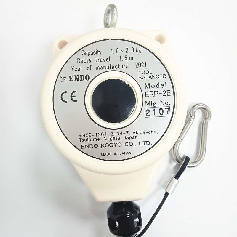 日本远藤ENDO迷你平衡器ERP-1E/2E/06E自锁弹簧平衡吊钩正品0.3-2