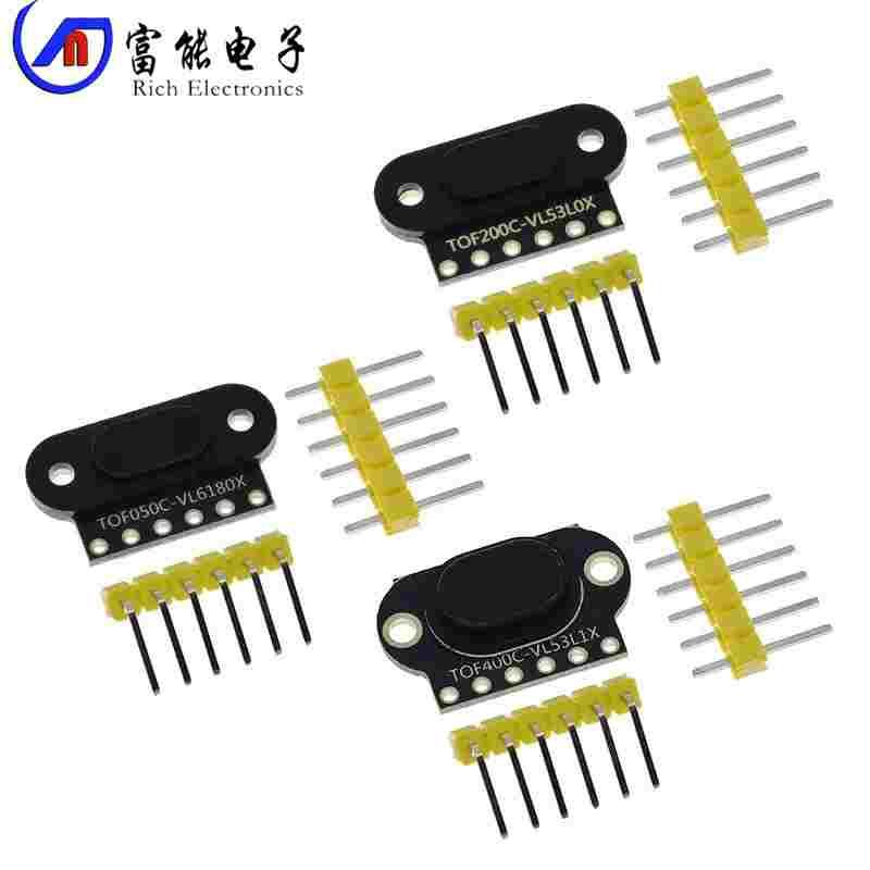 TOF050C 200C 400C 激光测距传感器模块 ToF飞行时间距离 IIC输出
