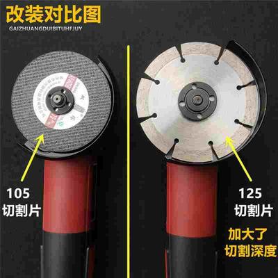 100改装125角磨机压板装20孔22孔切割片抛光机磨光机夹具压板配件