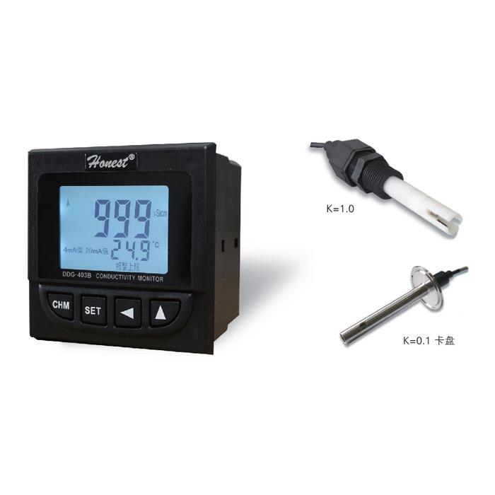 上海诚磁 DDG-403B型电导率仪（双检测）双通道同时监测纯水机