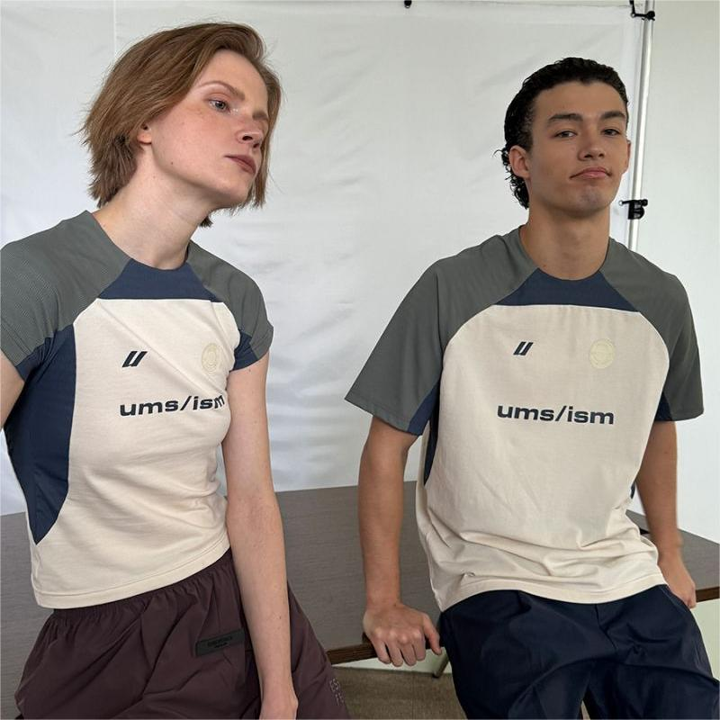 UMAMIISM有茂密声 速干防晒骑行跑步户外运动训练服球衣短袖T恤
